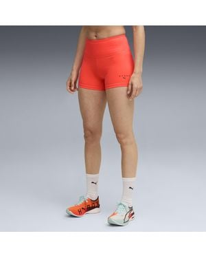 PUMA X Hyrox Korte Legging Voor Maat - Oranje
