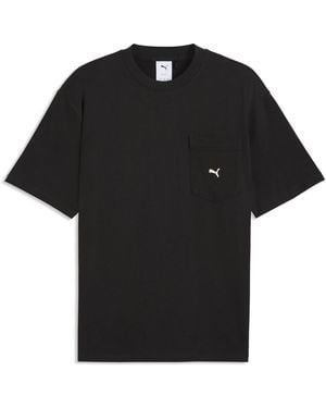 PUMA Select Essentials Pocket T-Shirt - Black