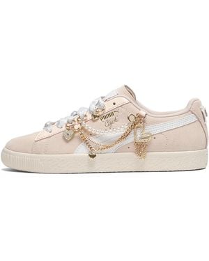 PUMA Clyde Charm Sneakers - White