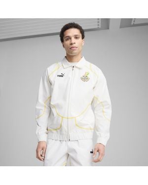 PUMA Ghana Ftblstatement Trainingsjacke Herren - Weiß