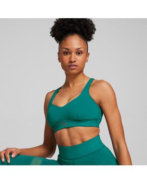 PUMA X PAMELA REIF Sport-BH - Grün