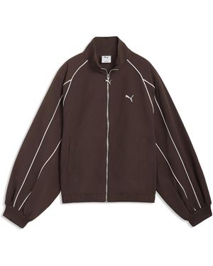 PUMA T7 Balloon Jacket - Brown