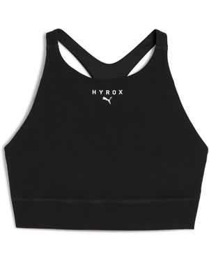 PUMA X Hyrox Shapeluxe High Neck Bra - Black