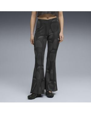 PUMA Pantaloni A Zampa Dare To Da Donna, Nero - Grigio