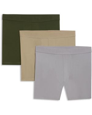 PUMA Ultra Soft Boxer Briefs 3 Pack - Gray