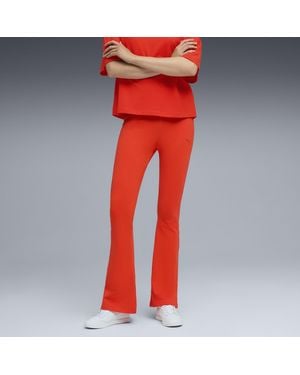 PUMA Her High-Waist Leggings - Red