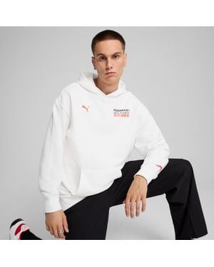 PUMA F1 Drive To Survive Hoodie Met Print Voor - Wit