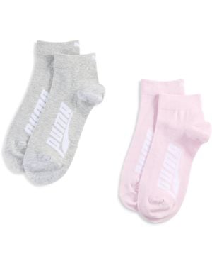 PUMA Korte Uniseks Sokken (Set Van 2) Maat - Roze