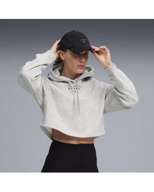 PUMA X Hyrox Heavyweight Hoodie Damen - Grau