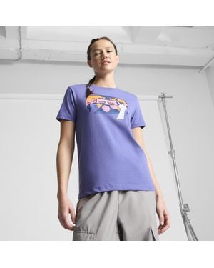 PUMA Las Vegas Mirror T-Shirt - Blue