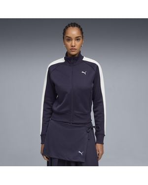 PUMA T7 Short Track Jacket - Blue