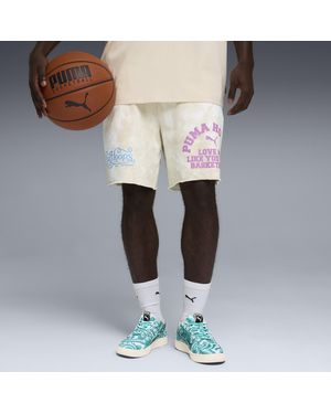 PUMA What The Fun Basketball Shorts - White