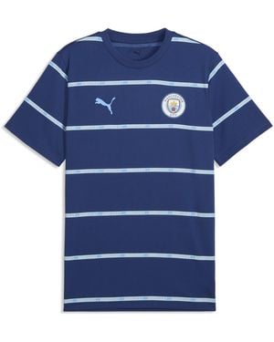 PUMA Manchester City Ftblculture Printed T-Shirt - Blue