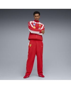 PUMA Scuderia Ferrari Hp Replica Drivers Authentic Track Pants - Red