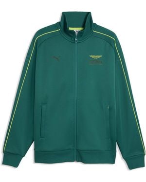 PUMA X Aston Martin Aramco F1 Team T7 Track Jacket - Green