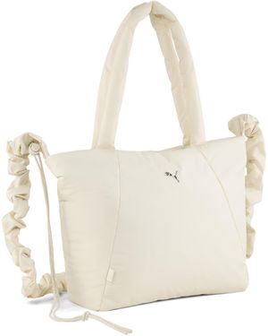 PUMA Slouchy Small Shopper Bag - White