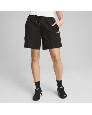 PUMA Shorts Wardrobe Ess Da 8" Vestibilità Comoda Da Donna - Nero