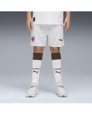 PUMA Fc St. Pauli 25/26 Shorts Teenager, Kleidung, /Espresso Braun - Weiß