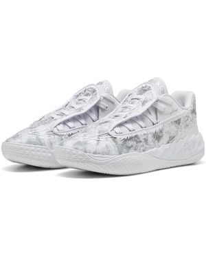 PUMA Chaussures De Basketball Mb.05 Lo Team E - Blanc