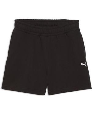 PUMA Wardrobe Essentials Relaxed 4" Shorts - Black