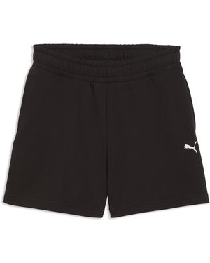 PUMA Wardrobe Essentials Relaxed 4" Shorts - Black
