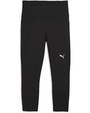 PUMA Train All Day Essentials High-Waisted Capri Training Leggings - Black