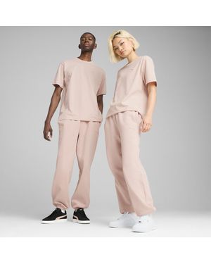 PUMA Pantaloni Della Tuta Essentials Elevated - Rosa