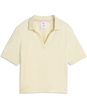 PUMA Polo De Golf X Arnold Palmer Modalon Para Mujer, Accesoiros, Amarillo - Neutro