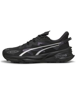 PUMA Fast-Trac Nitro 3 Gtx Trail Running Shoes - Black