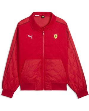 PUMA Ferrari Premium T7 Race Jacket Relaxed - Red
