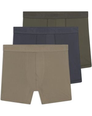 PUMA Ultra Soft Boxers (3-Pack) - Gray