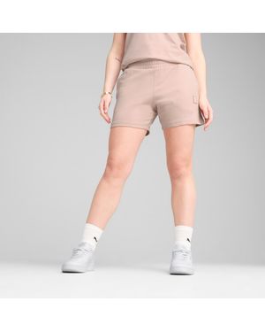 PUMA Ess Elevated 5" Halfhoge Short Voor - Roze
