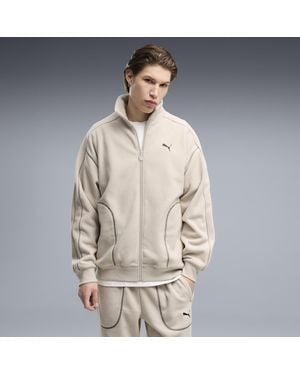 PUMA Chaqueta De Chándal Essentials Elevated De Corte Holgado Para Hombre, Ropa - Neutro