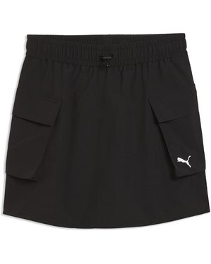 PUMA Wardrobe Essentials Cargo Skirt - Black
