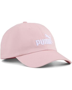 PUMA Ess-logo No.1 Logo Baseballpet - Roze