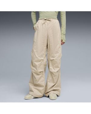 PUMA Yona Parachute Trousers - Natural