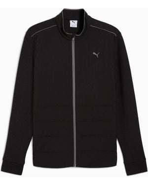 PUMA Cloudspun Fleece Hybrid Golf Jacket - Black
