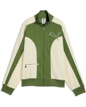 PUMA T7 Relaxed Love Of The Cat Track Jacket - Green