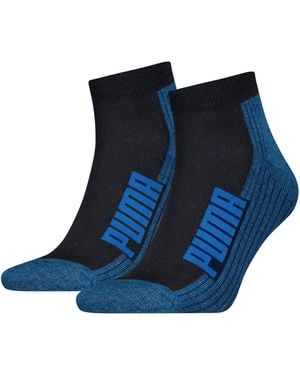 PUMA Licence Gepolsterte Sportsocken (2Er-Pack) - Blau