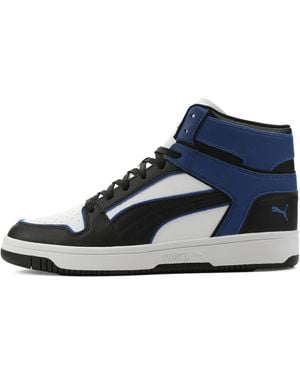PUMA Rebound Layup Outlined Sneakers - Blue