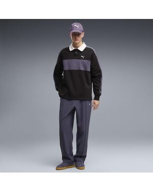 PUMA Essentials Vierwegstretch Relaxte Broek Met Gestapeld Effect Voor Maat - Zwart