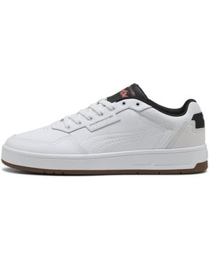 PUMA Porsche Legacy Court Classic Lux Sneakers - White