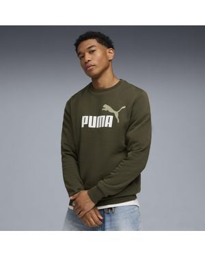 PUMA Felpa Girocollo - Verde