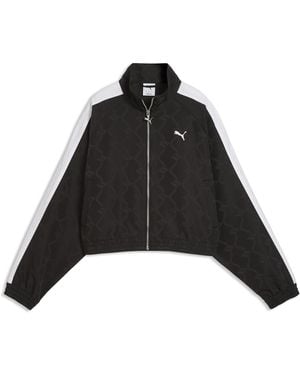 PUMA T7 Jacquard Track Jacket - Black