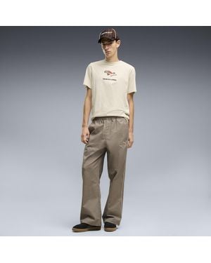 PUMA Mclaren Racing T7 Relaxed Pants - Natural