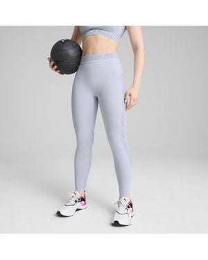 PUMA Lace Hochgeschnittene 7/8-Leggings Damen - Blau