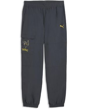 PUMA X Pokémon Relaxed Cargohose Teenager, Accessoires - Grau