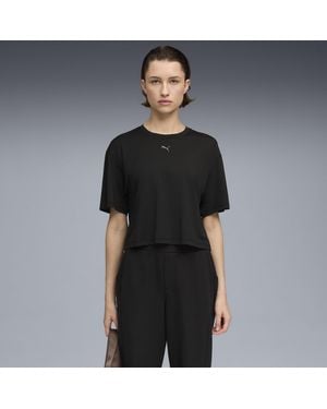 PUMA Cloudspun Ultra Soft Relaxed Training T-Shirt - Black