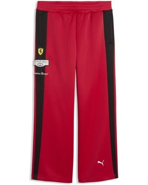 PUMA Ferrari T7 Track Trousers - Red