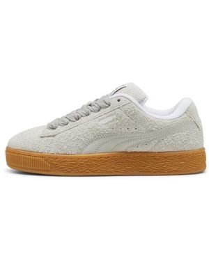 PUMA Suede Xl Hairy Sneakers - White